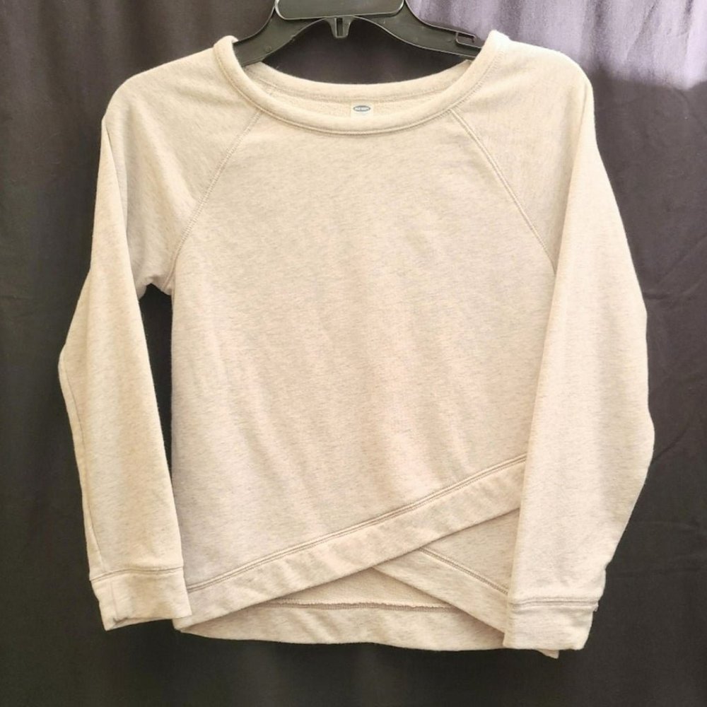 Girl's Old Navy Gray Sweatshirt Size L 10/12